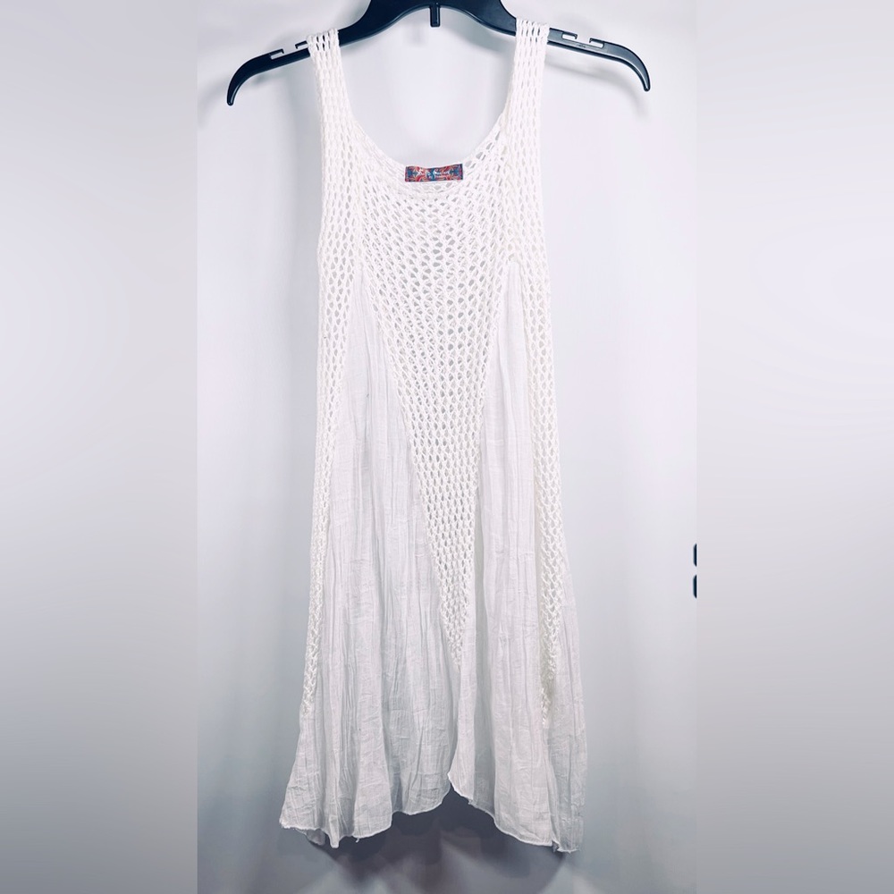 🌺Selfie Couture By Trendology Bohemian Sleeveless Coverup / Dress / Tunic🌸🌺